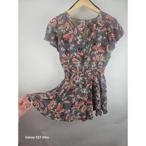 LULU'S, skort dress, Flowey Romper, sz Small